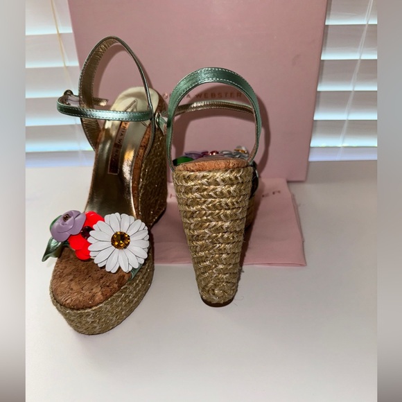 Sophia Webster Wildflower Espadrille - Picture 8 of 13
